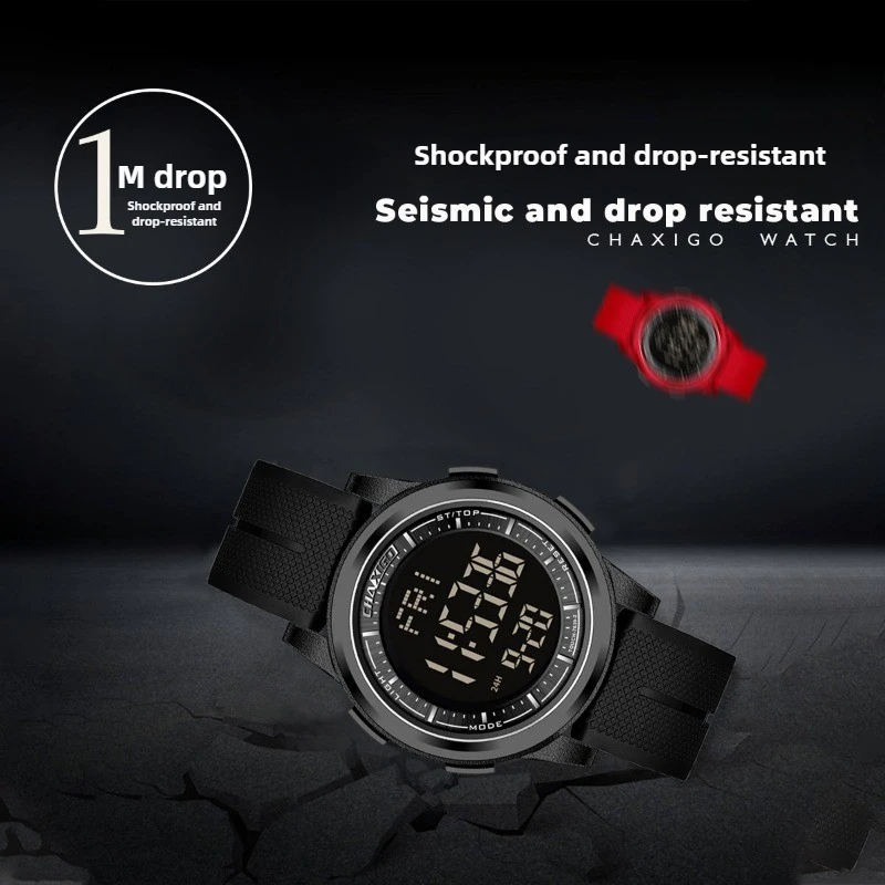 New high-end luxury men's watch outdoor sports student fashion trend multi-function automatic waterproof quartz watch