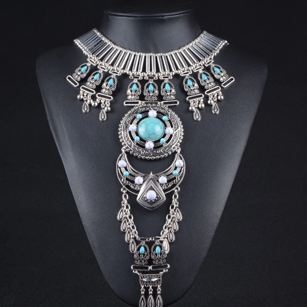 

Necklace Bohemian Style Retro Women Fashion Necklaces European and Miss