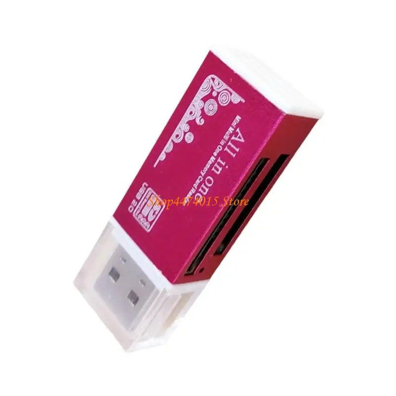 K1AA USB 2.0 메모리 카드 리더 어댑터는 MS TF 및 카메라 및 장치 용 더 많은 카드를 지원합니다.