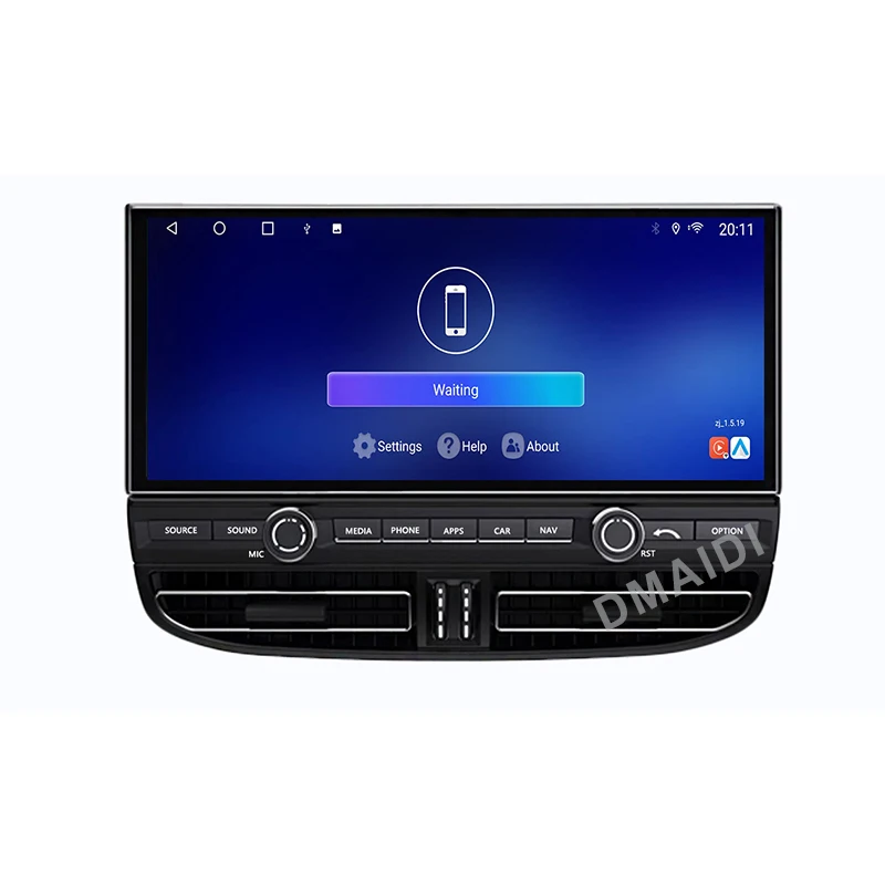 12.5 Inch Android 10 GPS Navigation 6+128G Car Radio Multimedia Player Wireless Carplay For Porsche Cayenne 958 92A 2010 -2016