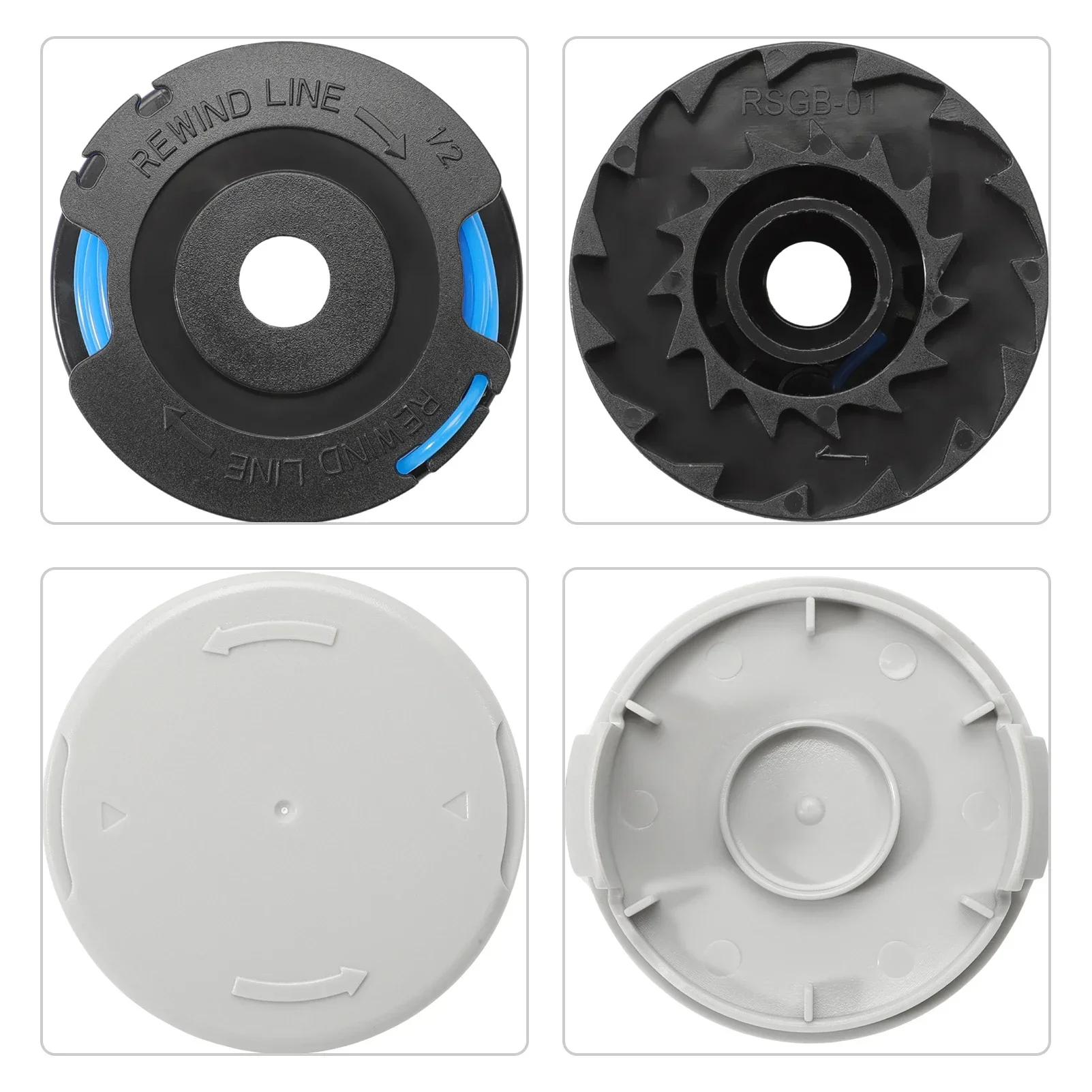 6 قطع من مكبات الخط ستريمر تحل محل أجزاء وصلت لملفات الخط Karcher LTR 18-30 14443120 #1