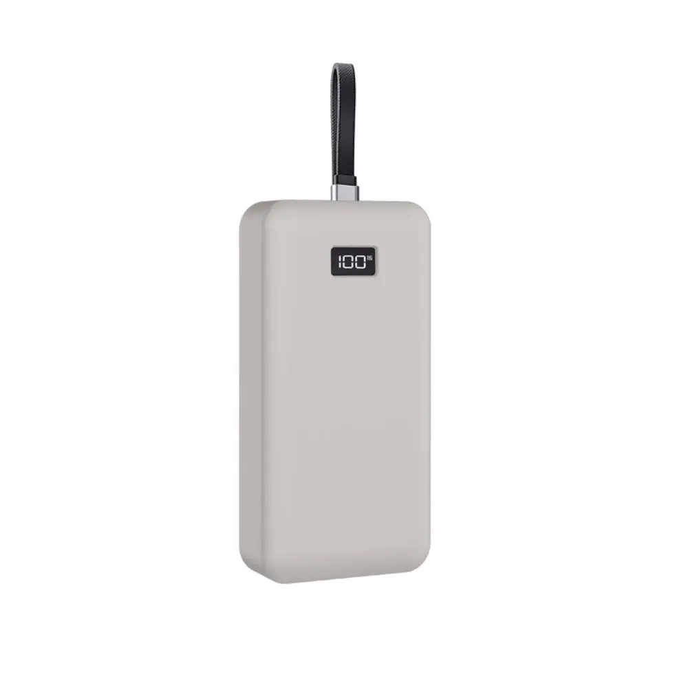 Silicone Portable Charger Protective Case Shockproof Anti Drop Carrying Organizer Bag Soft for CUKTECH 25 SE 25000mAh 120W