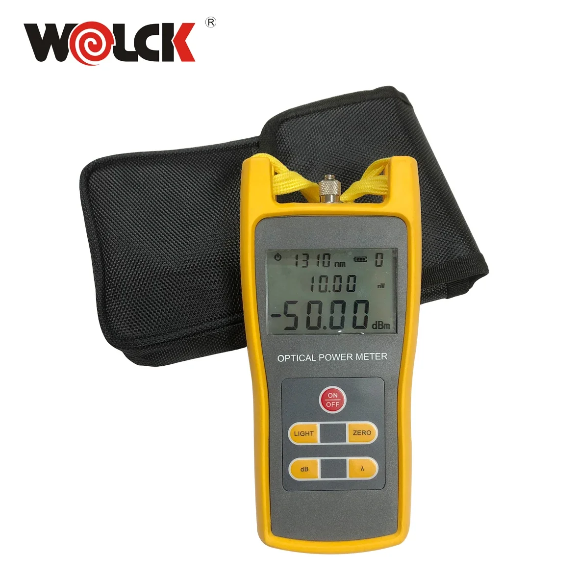 Handheld Wavelength 800-1700nm Fiber Multifunction Optical Power Meter