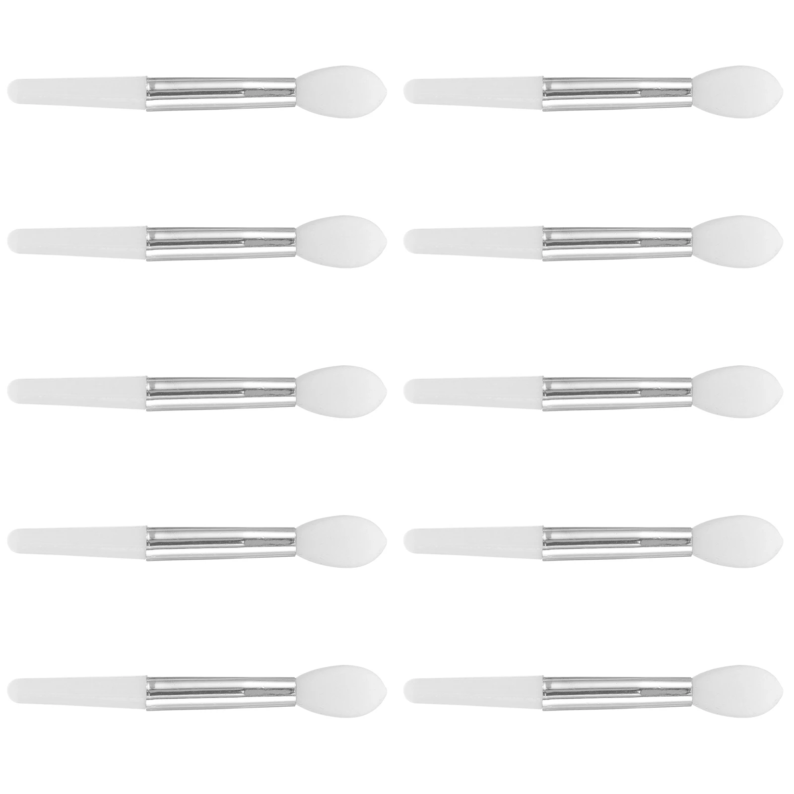 10 Uds pincel de labios brillo varita aplicadora varillas máscara pinceles de maquillaje aplicación de lápiz labial de gelatina