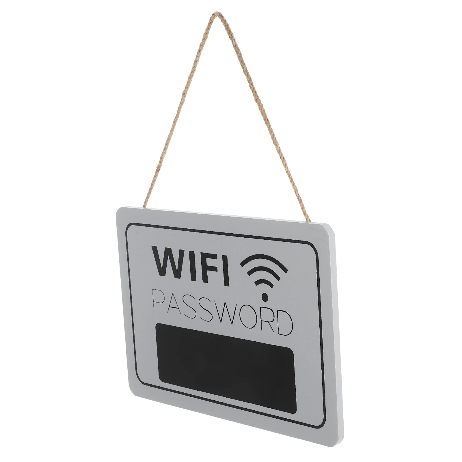 

Wooden Plaque Wifi Network Signs for Room Hotel Guest Bedroom Farmhouse Kitchen Wall Decor Reusable Chalkboard