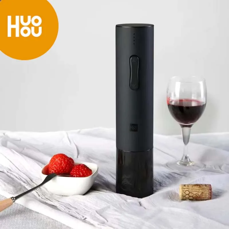 

Youpin Huohou автоматическая открывалка для бутылок электрические открывалки для красного вина пробка быстрый графин винный штопор резак для фольги пробковый инструмент