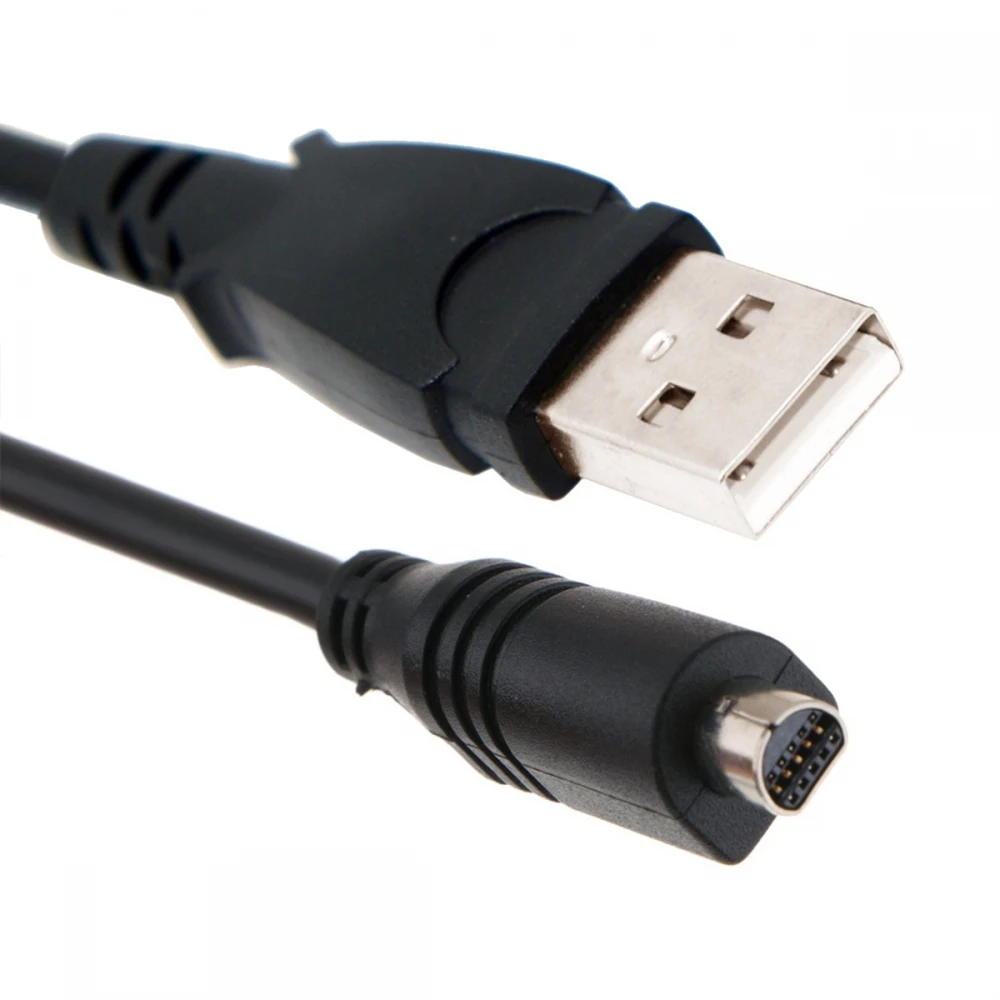 1.5m usb2.0 tipo-a host para filmadora 10pin cabo de alimentação de dados VMC-15FS para 10pin DCR-705E 602e sr42 605e hc46e dvd7e 803e 805e
