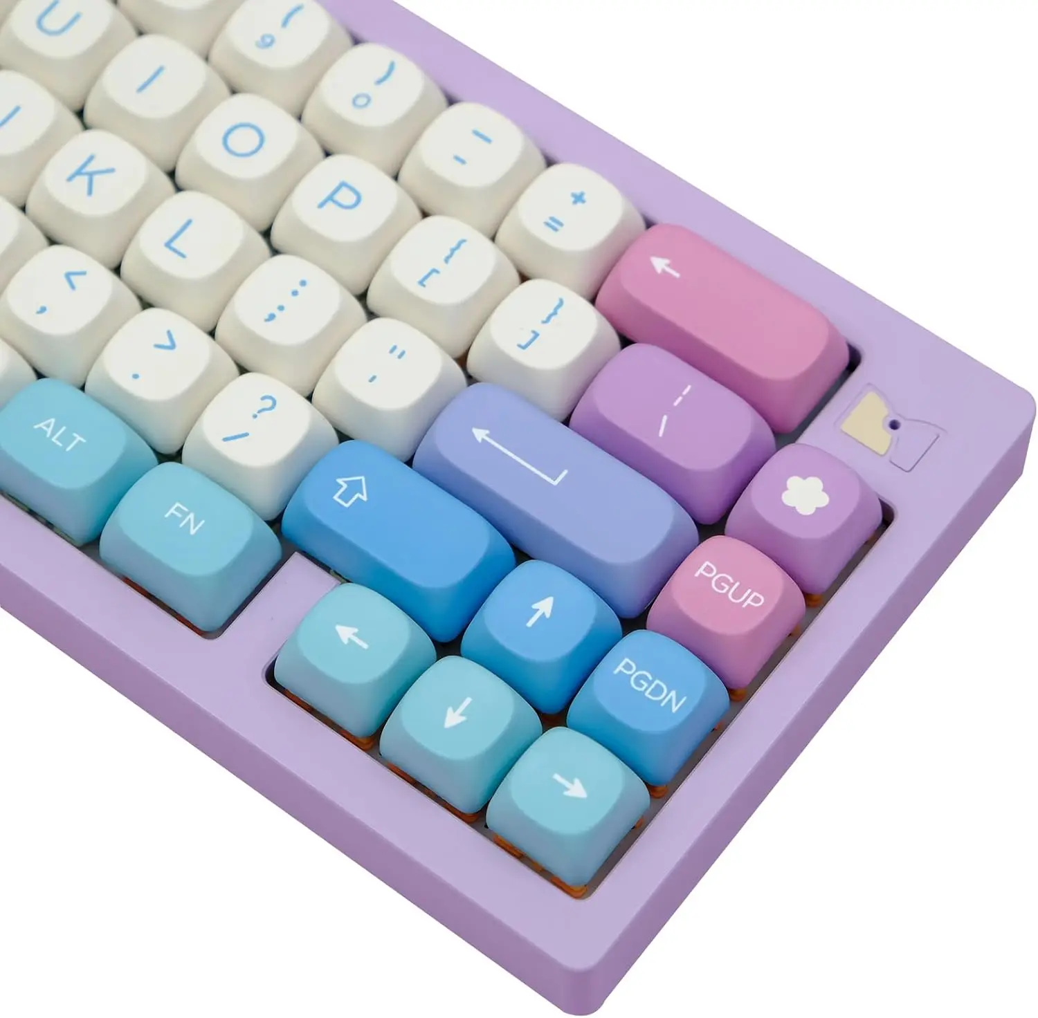 

The fairy cute keycaps PBT MOA high thermal sublimation mechanical keyboard is suitable for customized drunken deer