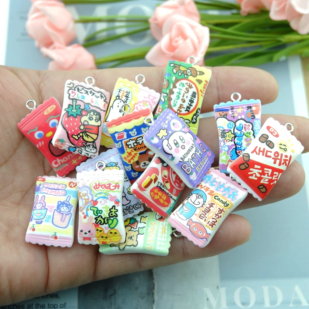 Cute Japanese Candy Charms for Jewelry Making Diy Earring Bracelet Pendant Accessories Findings Phone Making Wholesale Bulk