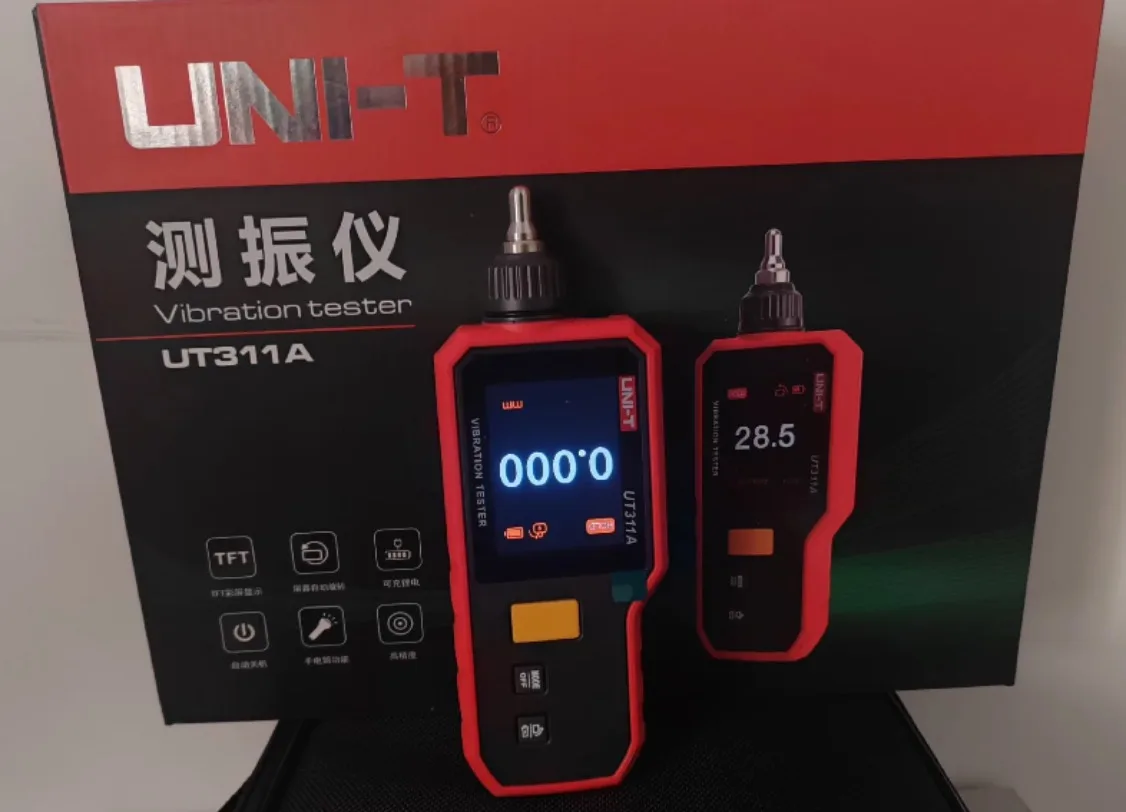 1pc UNI-T UT311A Handheld Vibration Tester Acceleration Velocity Test Mete*SY