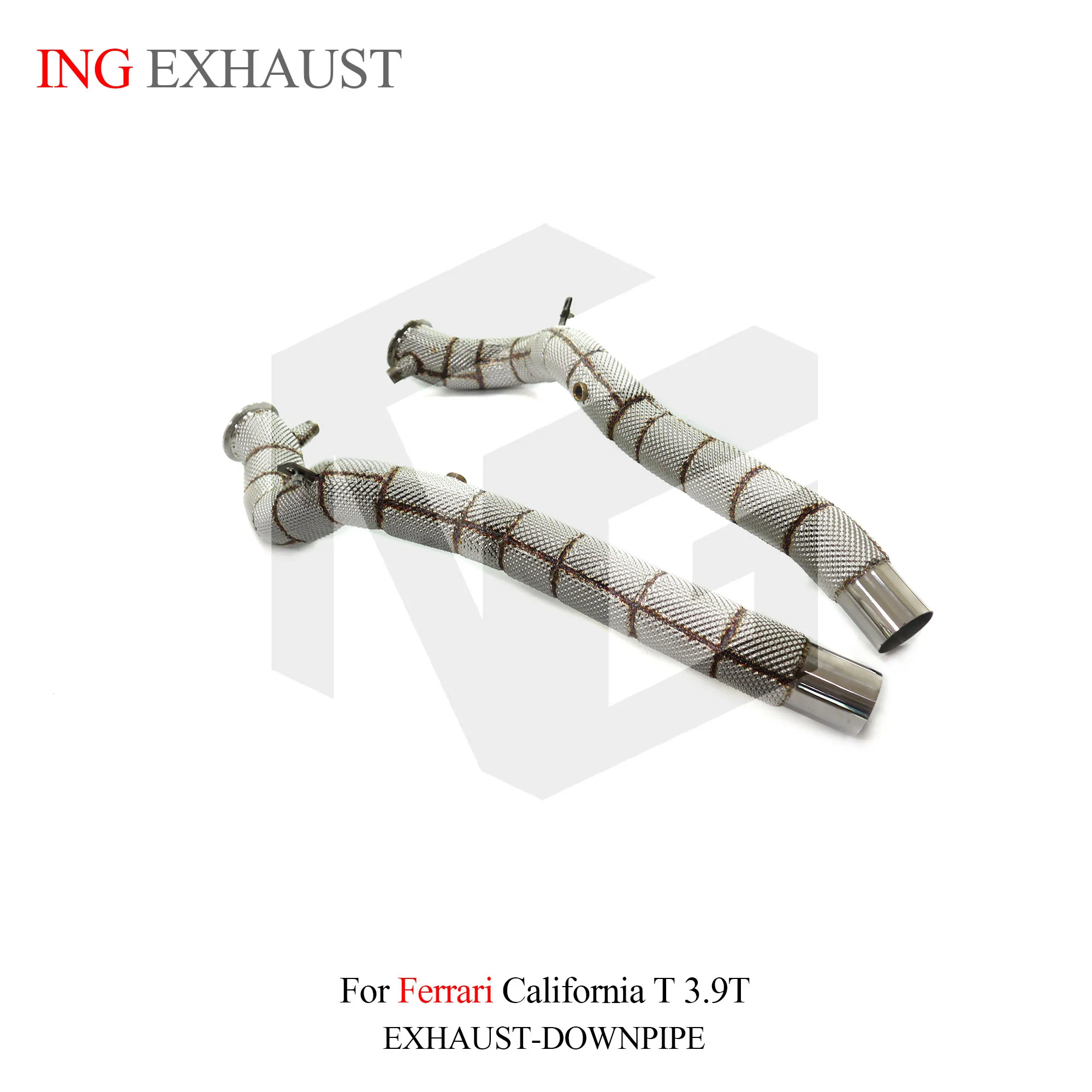 

ING SS304 with cat Downpipe for Ferrari California T 3.9T Tools Drain Isolation Pipe Exhaust Long service life