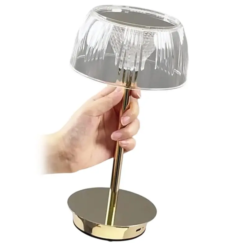 

M11K-LED Table Lamp Touch Sensor USB Rechargeable Wireless Reading Lamp Bedroom Night Light Portable Restaurant Lighting