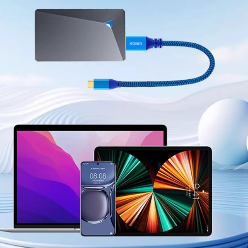 USB C to Micro B 3.0 Cable, Compatible with Western Digital WD My Passport, Toshiba, Seagate, SSD, External Hard Drive HDD Disk