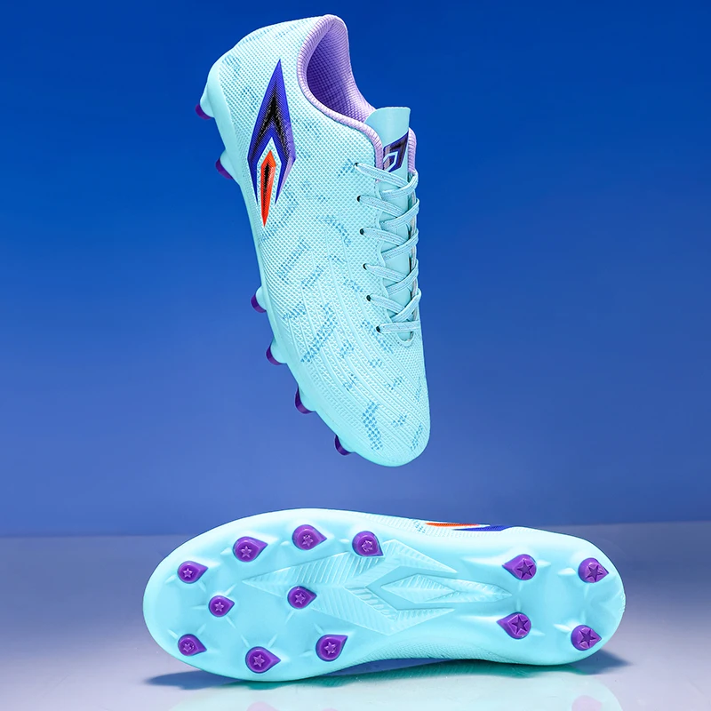 Hot Sale Soccer Shoes High Quality Mens Soccer Shoes Training Soccer Shoes Ultra Lightweight Non-slip Turf Soccer Shoes