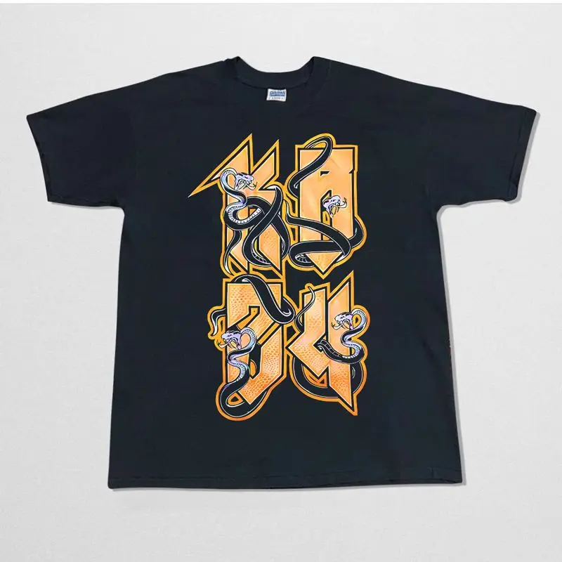 

American Basketball Commemorative T-Shirt Black Mamba KB24 Breathable Short Sleeve Cotton Tee Men's and Women's Casual Sport Top