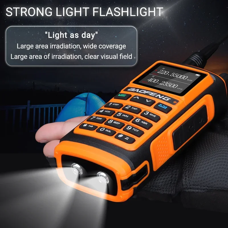 Baofeng-walkie-talkie UV-17 pro,長距離アップグレード用のワイヤレスコピー周波数999ch,UV-5R,k5,21,ポータブル双方向アマチュア無線