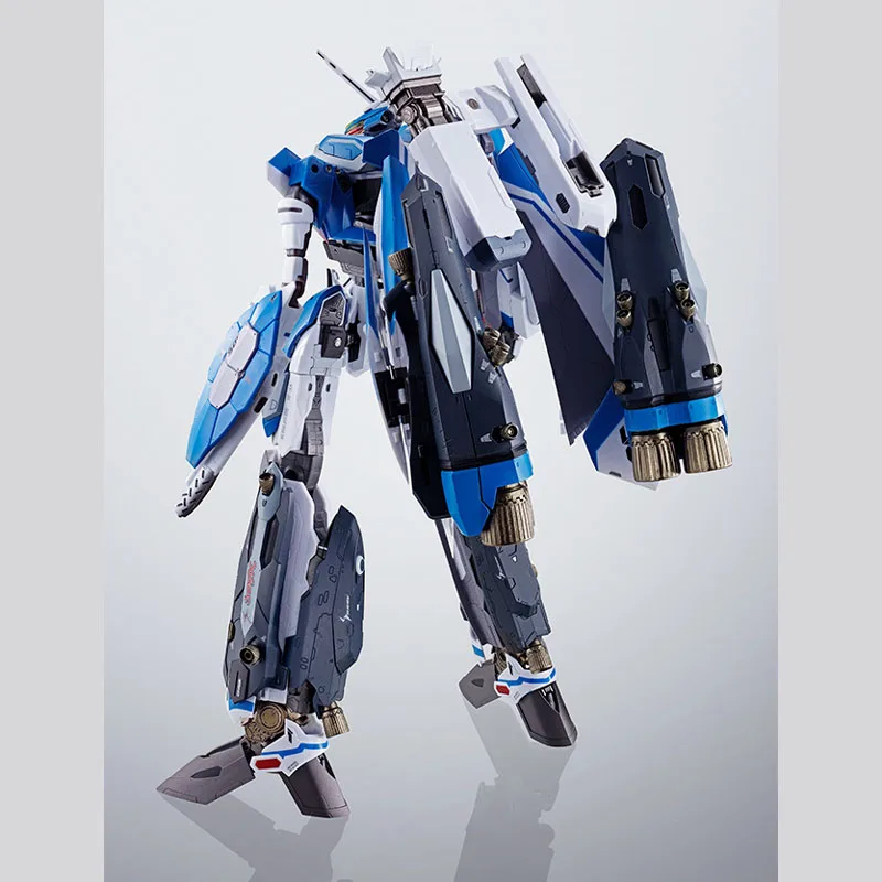 بانداي الأصلي عمل الشكل DX سوبر سبيكة VF-31J (سيجفريد) ألعاب شخصيات الحركة للبنين هدية تحصيل نموذج الحلي