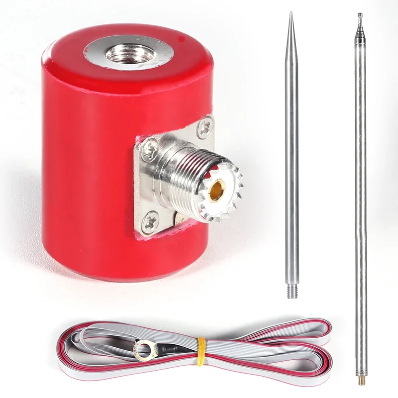 5.6 M/18.3 ฟุต QRP เสาอากาศ 14 M-30 MHz 300 W-600 W HF เสาอากาศสแตนเลส 1/4 ความยาวคลื่นสําหรับ USDX QRP วิทยุ