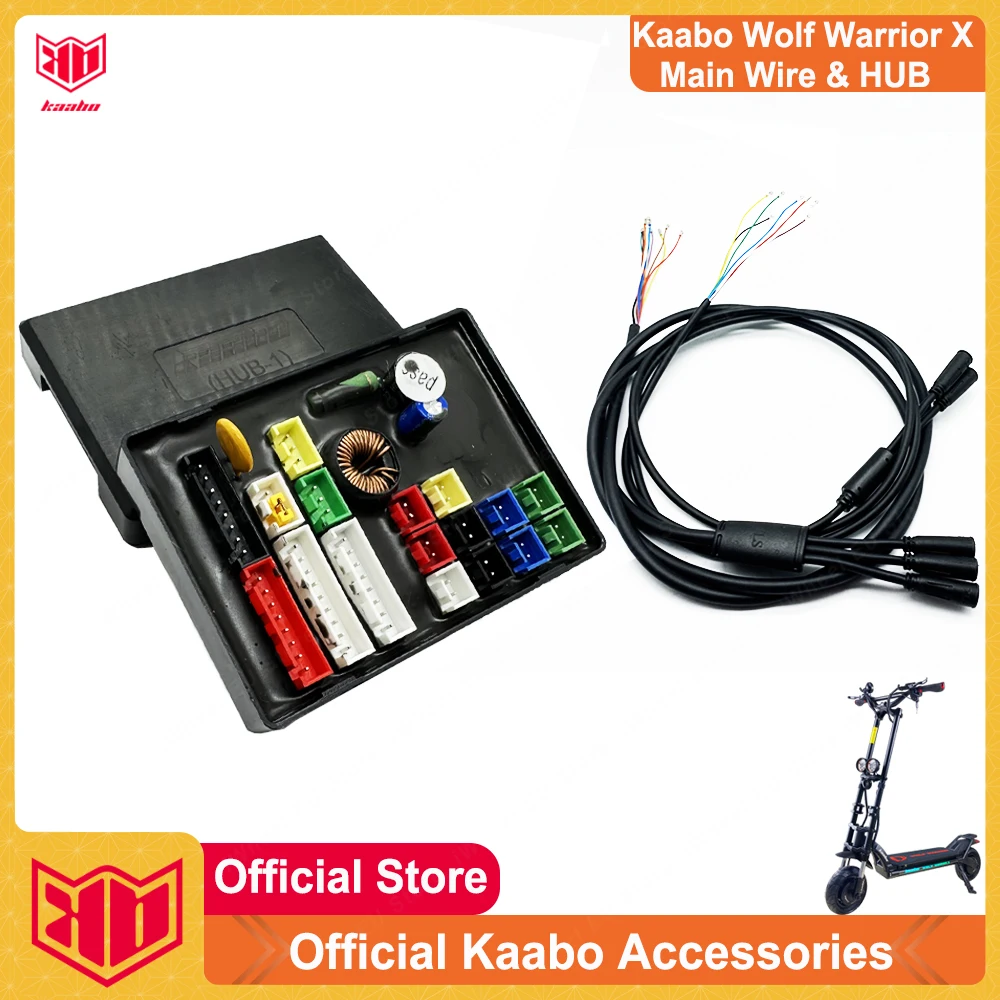 Original Kaabo Wolf Warrior X Main Wire Main Cable Kaabo Wolf Warrior X HUB Board for Kaabo Wolf Warrior X Electric Scooter