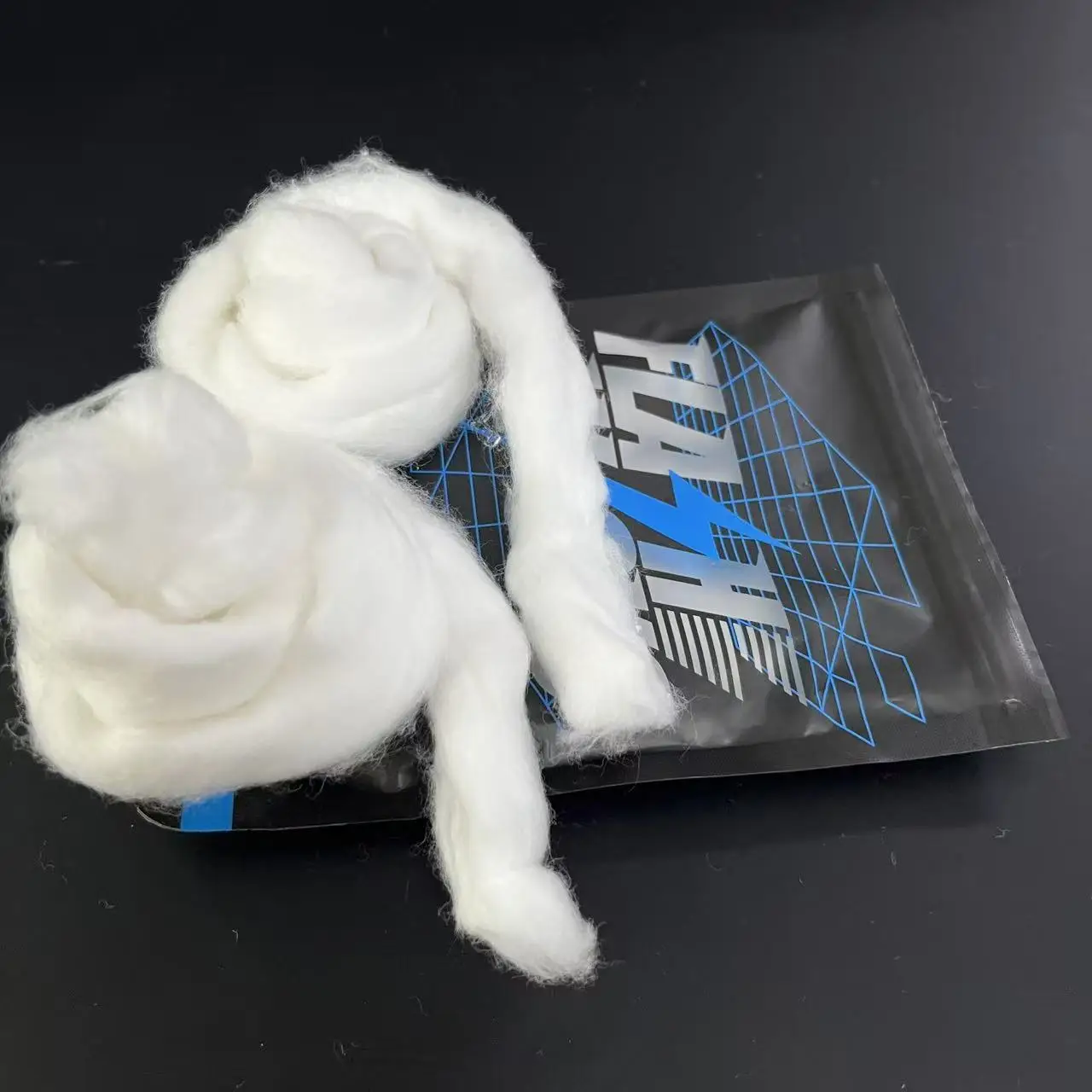 1/3/5/10Packs FLASHWICKS Flash Cotton for Metal Sprial Coil Wire Organic Cotton for MESHED High Quality Natural Bacon vs Muji