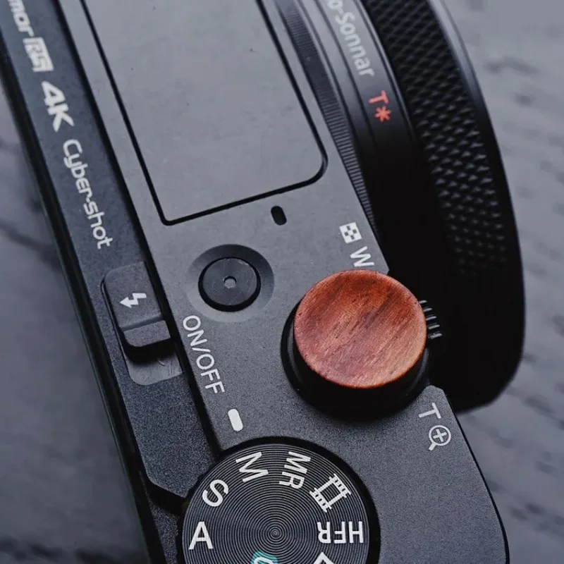 Camera wooden Shutter Release Button for SONY RX100 II III IV VI VII RX100vi RX100vii RX100M7 RX100M5 RX100M6 M7 M6