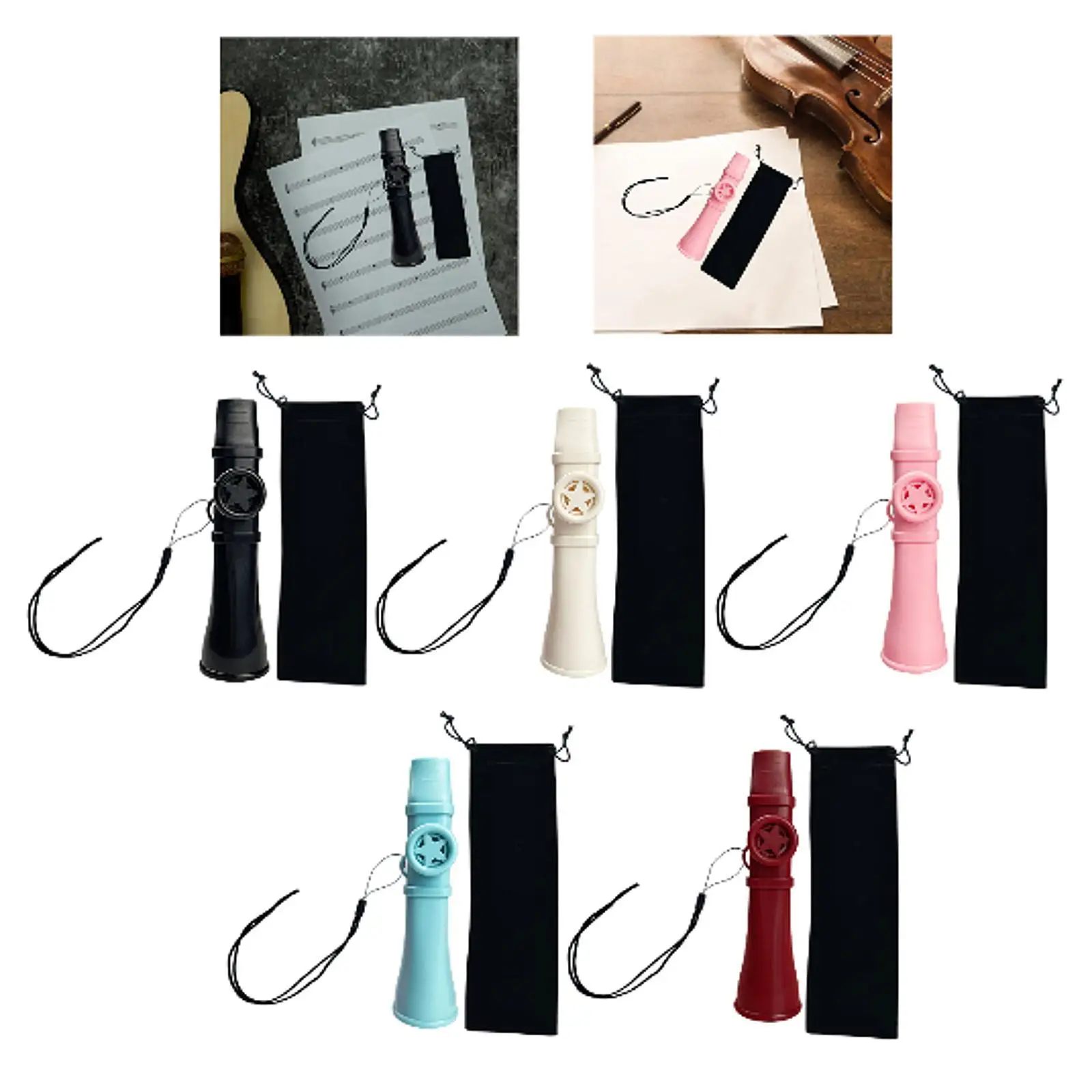 Kazoo Gift Good Companion 바이올린 피아노 키보드용 입 플루트 연주하기 쉬운