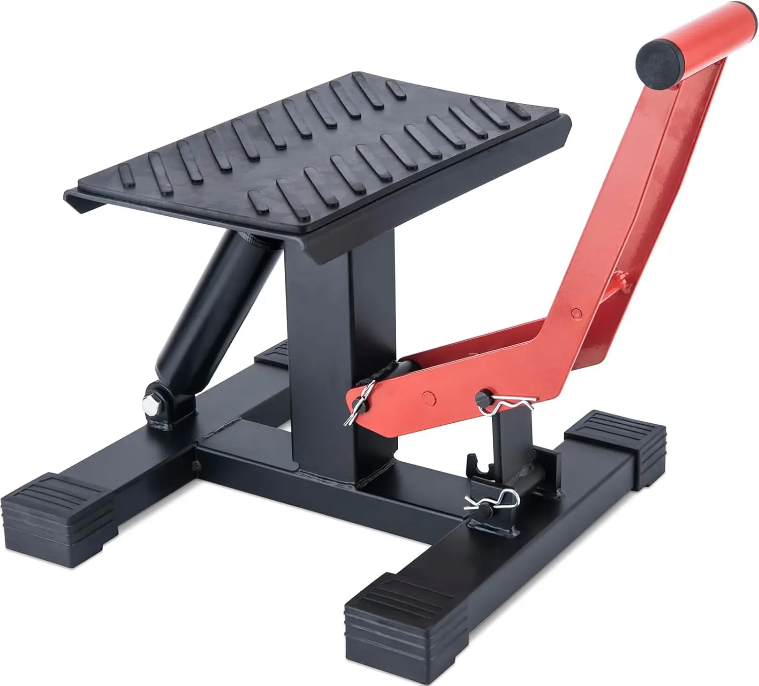 

Motorcycle Dirt Bike Stand Jack Lift Hoist Table Height Adjustable Lifting Stand