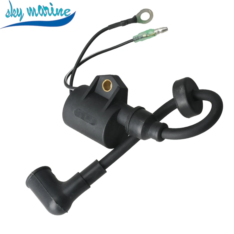 

Ignition Coil 6H5-85570 For Yamaha Outboard Motor 2 Stroke 40HP 48HP 50HP 2 Stroke 3 Cylinder L3 6H5-85570-00 Boat Engine Replac