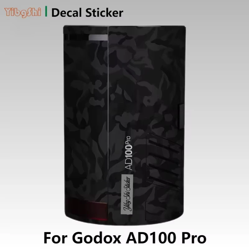 For Godox AD100Pro Decal Skin Vinyl Wrap Film Strobe Light Pocket Flash Protective Sticker Protector Coat AD100 Pro