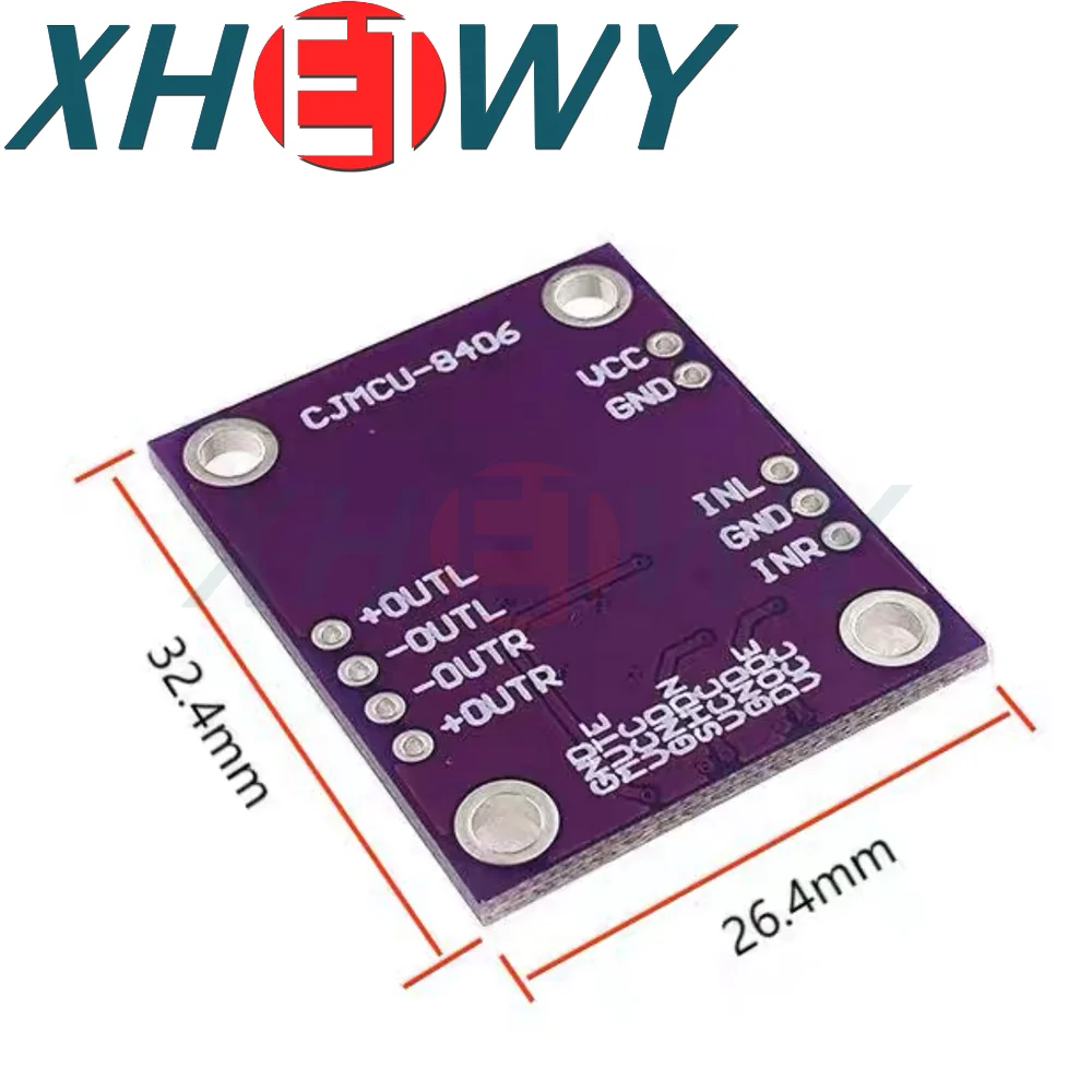 CJMCU-8406 Pam8406 Geen Interferentie Stereo Klasse D Audio Eindversterker Module Ontwikkelbord