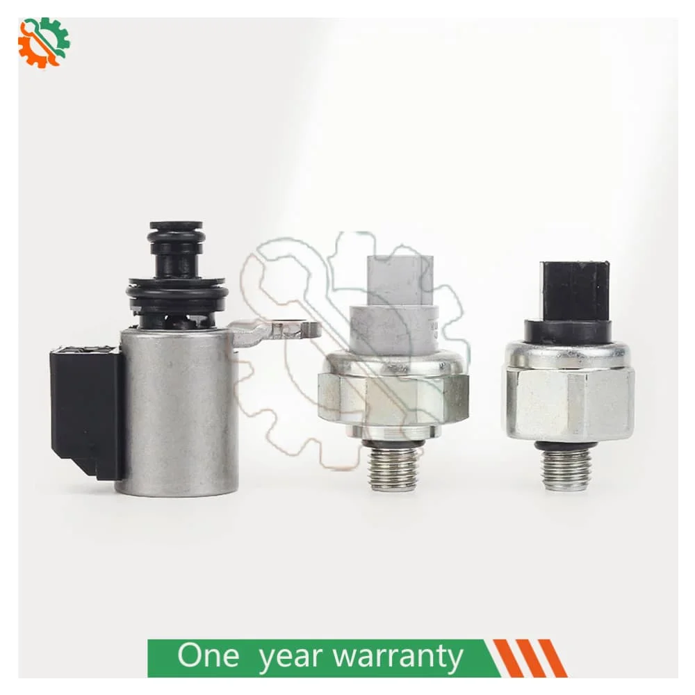 

7Pcs Refurbished RE0F10D JF016E JF017E CVT8 Transmission Solenoid Kit W/ Pressure Sensor For NISSAN ALTIMA 2012-14 L4 2.5L