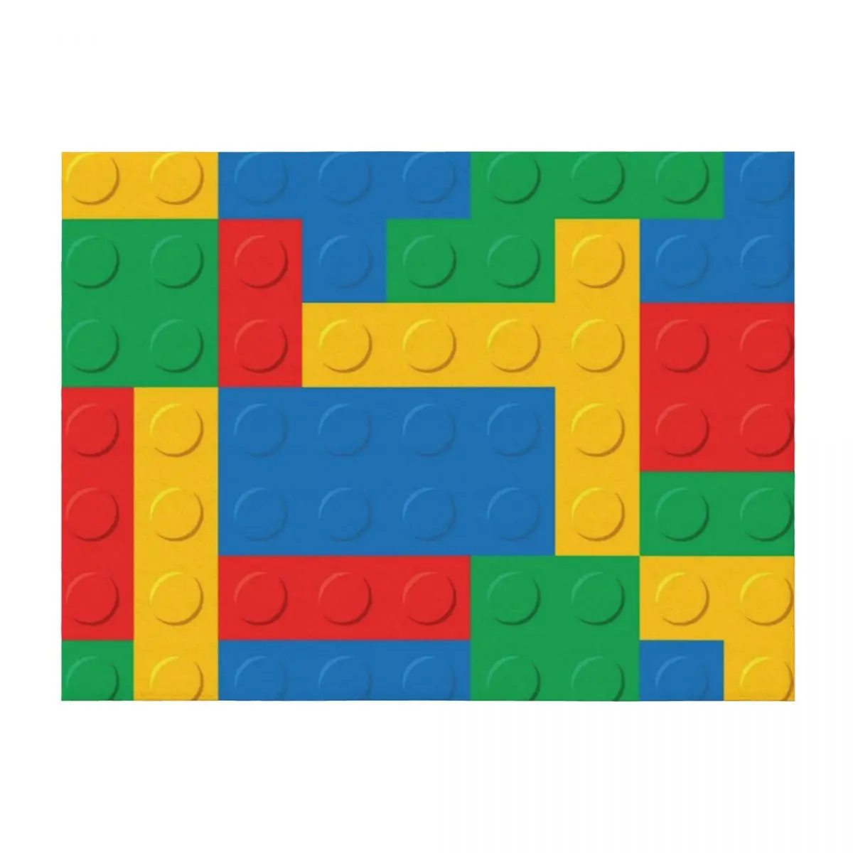 Building Blocks Throw Blanket anime Bed Loose Cute Blankets