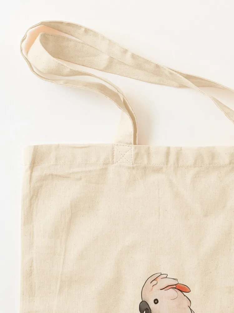 moluccan cockatoo Tote Bag canvas tote bags Canvas shoulder bag sac pour femme Gift bag