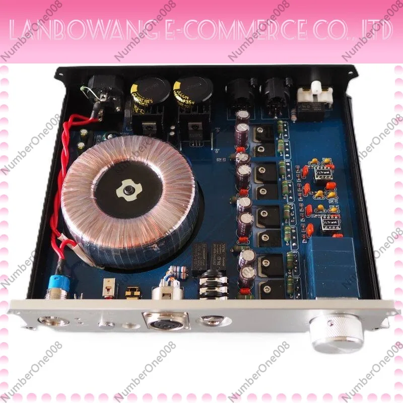 LA Balance Pure DC Full Balanced Class A High Power High Current Fever Pure Headphone Amplifier For Hifi Headphones