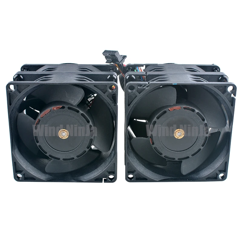 Ventiladores de refrigeração para gabinete de servidor, DFPB0856B2UP018, DFPB0856B2U, 023.100HN. 0042,8 cm, 80mm, 80x56mm, DC 12V, 2.30A