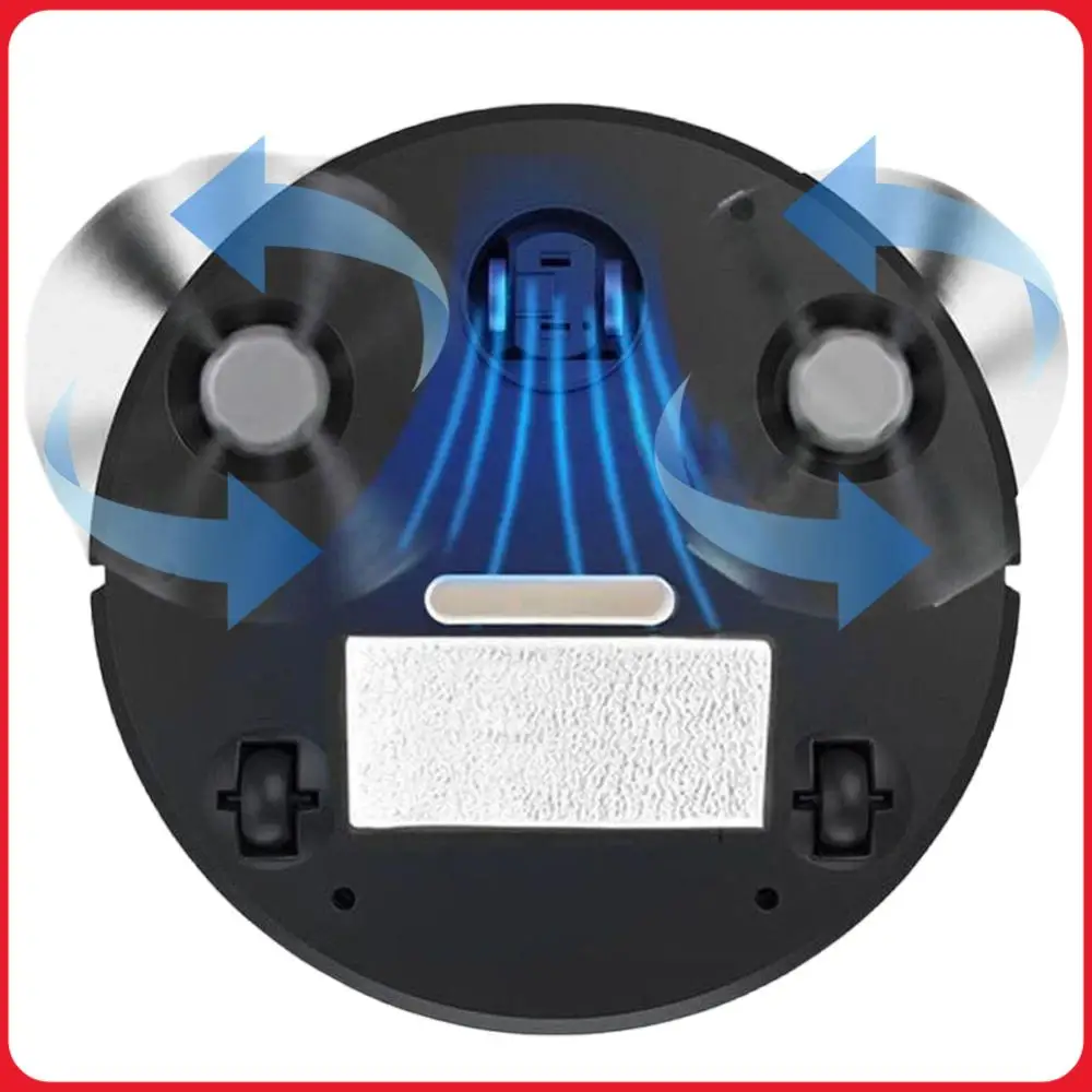 3 In 1 Robot Vacuum Cleaner Rechargeable Intelligent Wiping Floor Robot Automatic Cleaning Machine for Pet Hair Carpets Floors