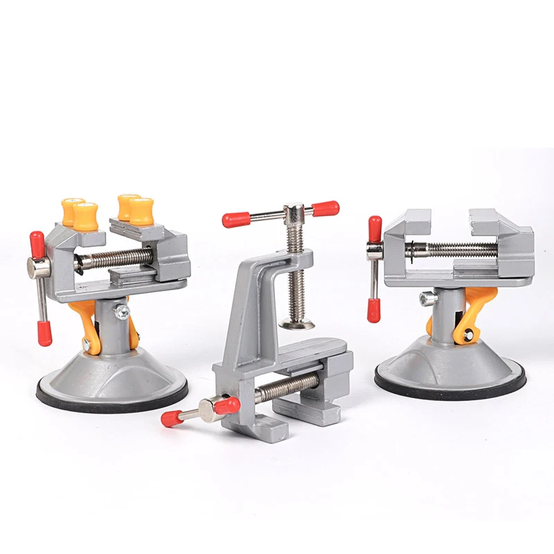 1PC Table Bench Vise Universal Hobby Clamp DIY Tool Household Flat Mouth Table Vise Home Hand Tools Mechanical Tool