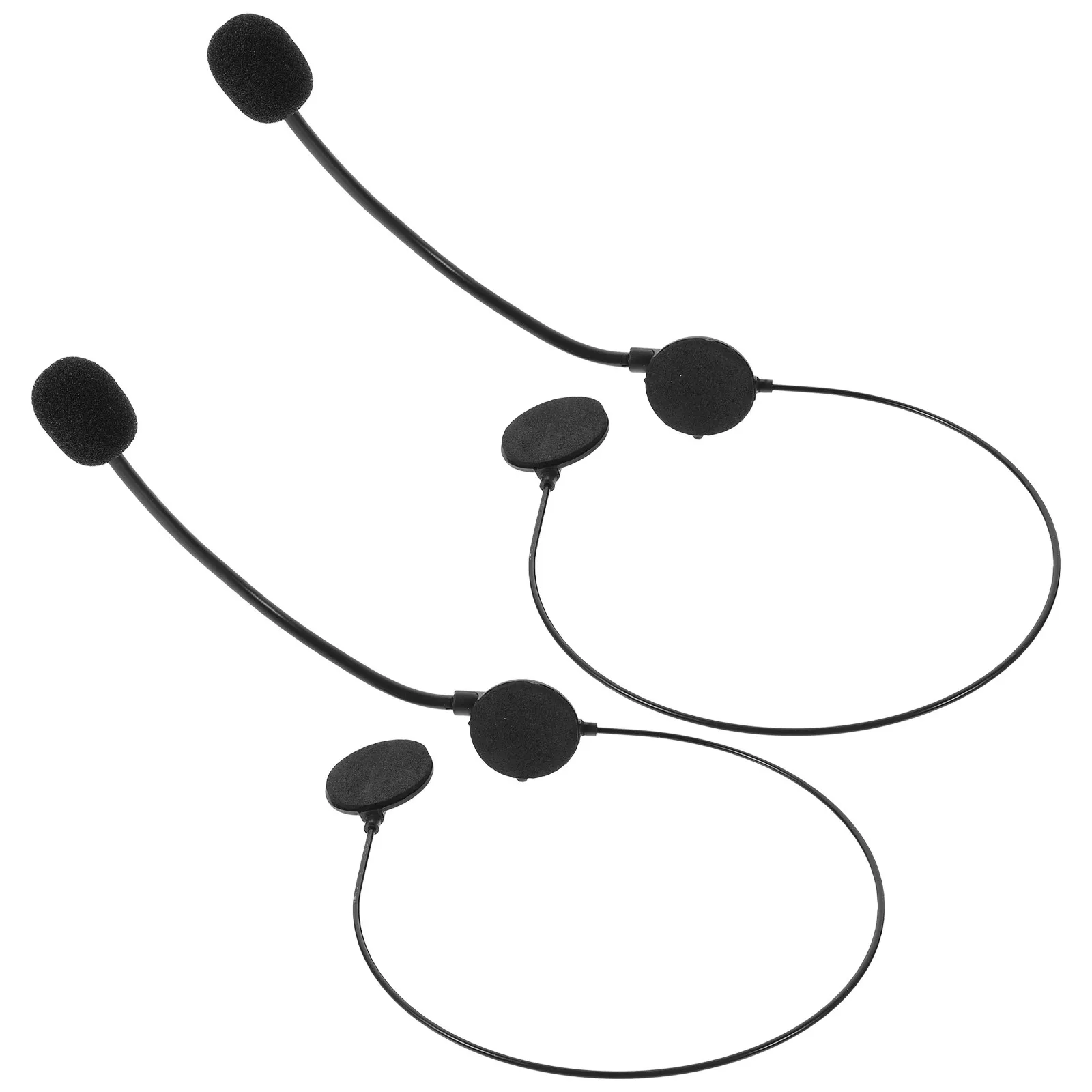 

2Pcs Kids Star Cosplay Prop Realistic Rocker Headphone Microphone Pretend Play Costume Accessories Toy Microphone