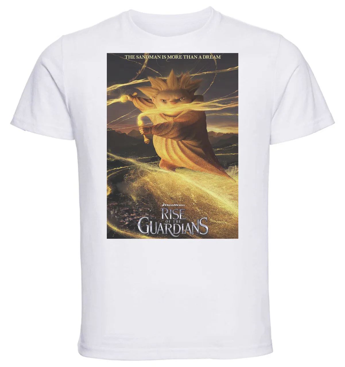 T-shirt Unisex - White - Rise Of The Guardians Sandman