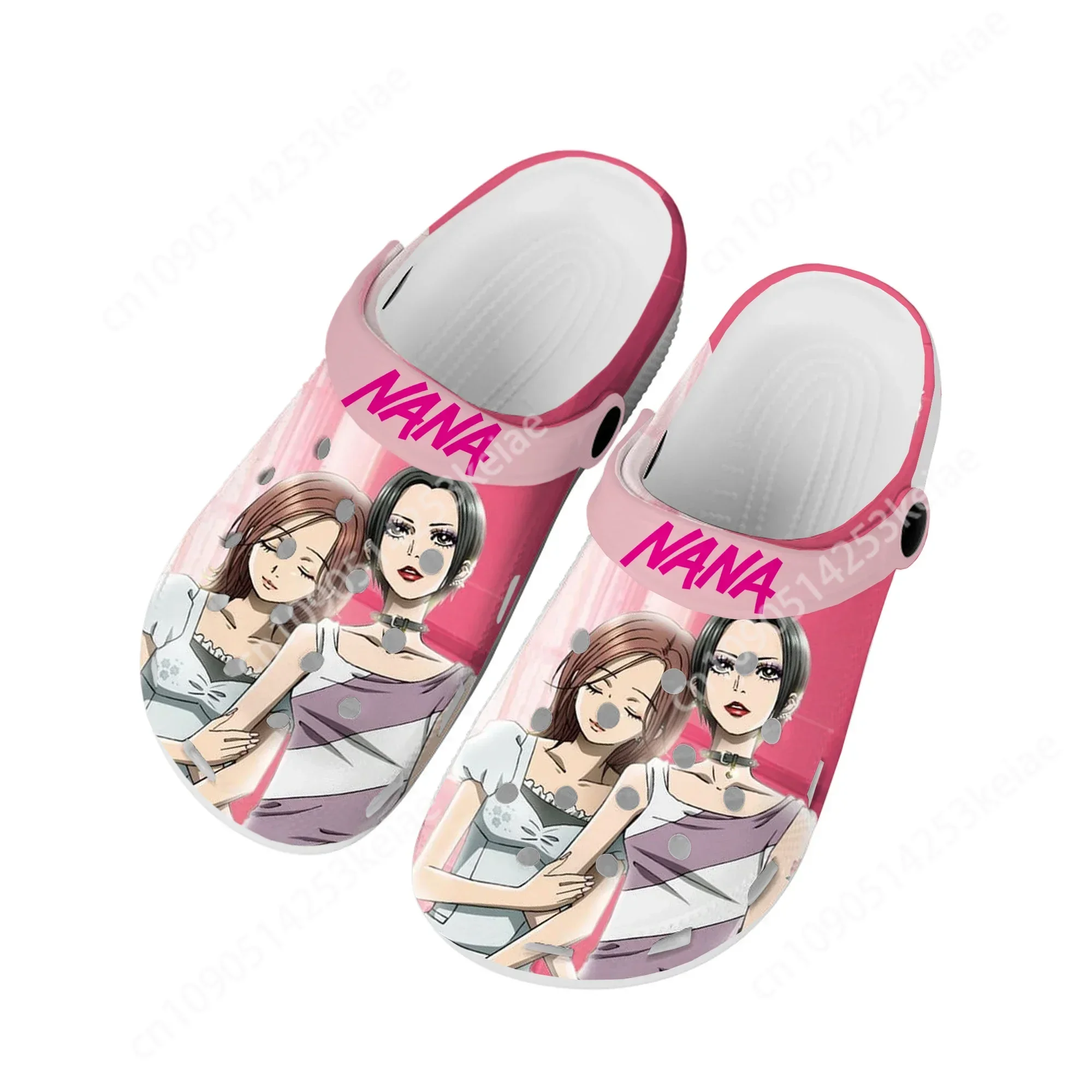 NANA Osaki Komatsu Shoujo Manga Home Clogs Custom Water Shoes Mens Womens Teenager Shoe White Garden Clog Beach Hole Slippers