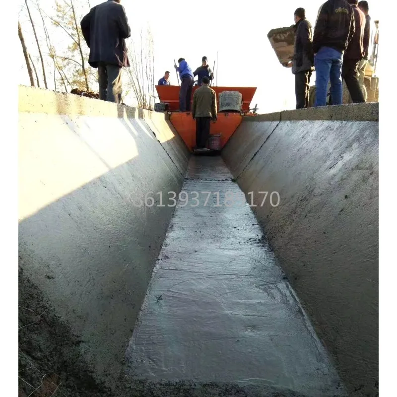 농업용 수로 제작 기계, 조경용 콘크리트 연석 기계