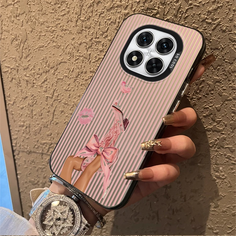 Western Fashion Boots Frosted Phone Case for Xiaomi Redmi Note 15 15C 14 Pro Plus 14C 13 5G 13C 12 4G 12C 11S Acrylic Hard Cover view 6