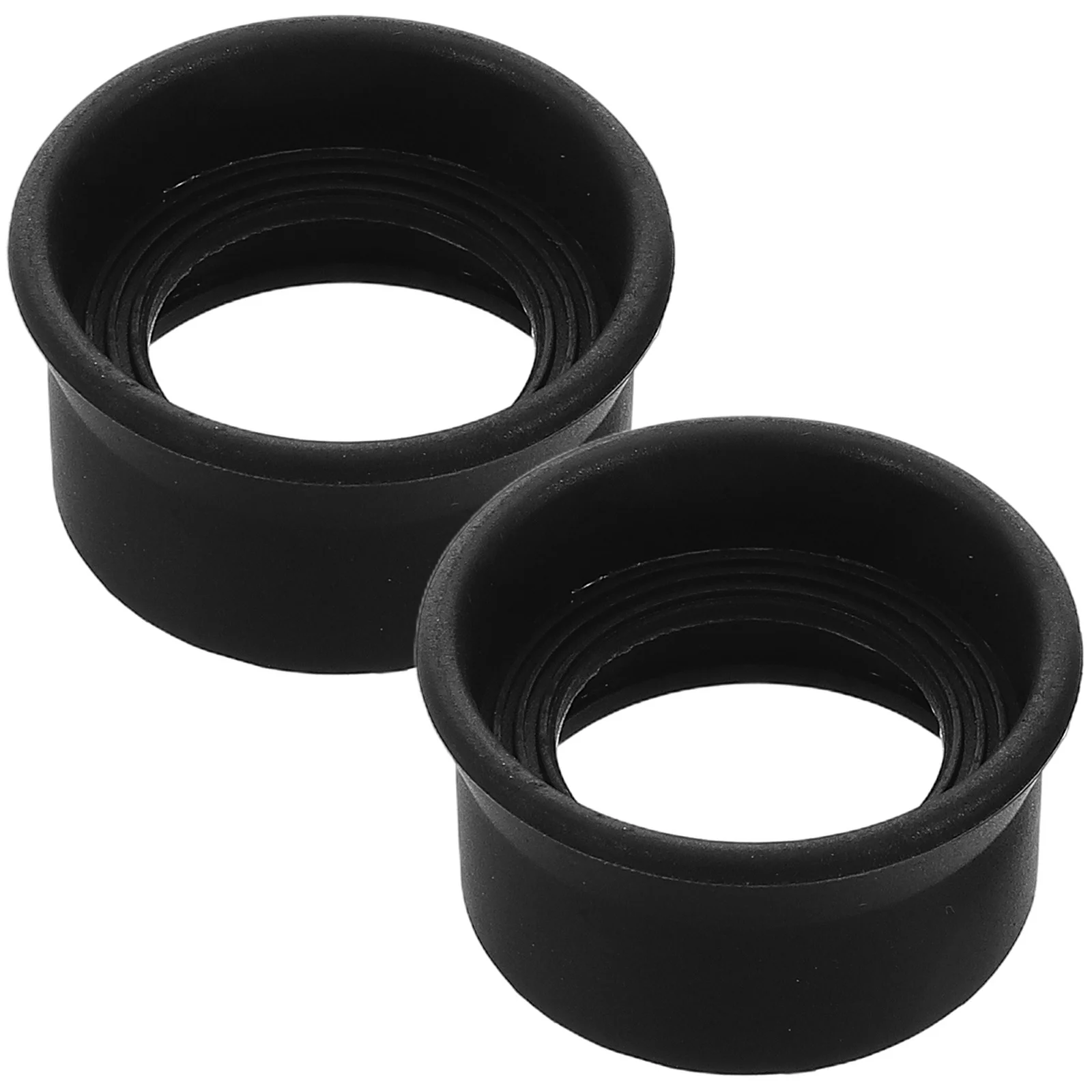 

2pcs Microscope Eyepiece Cover Rubber Eye Guards For Telescope Scientific Equipment Industrial Instrument Use
