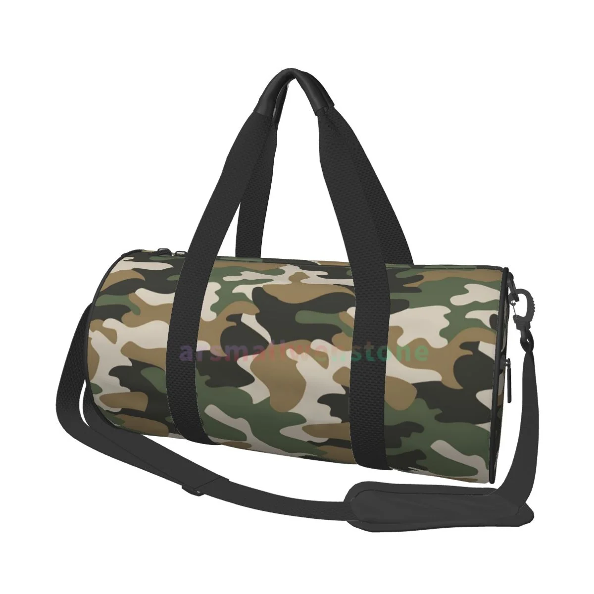 Bolsa de Yoga de camuflaje, mochila duradera de entrenamiento, bolsos redondos para Fitness al aire libre, bolsa de viaje