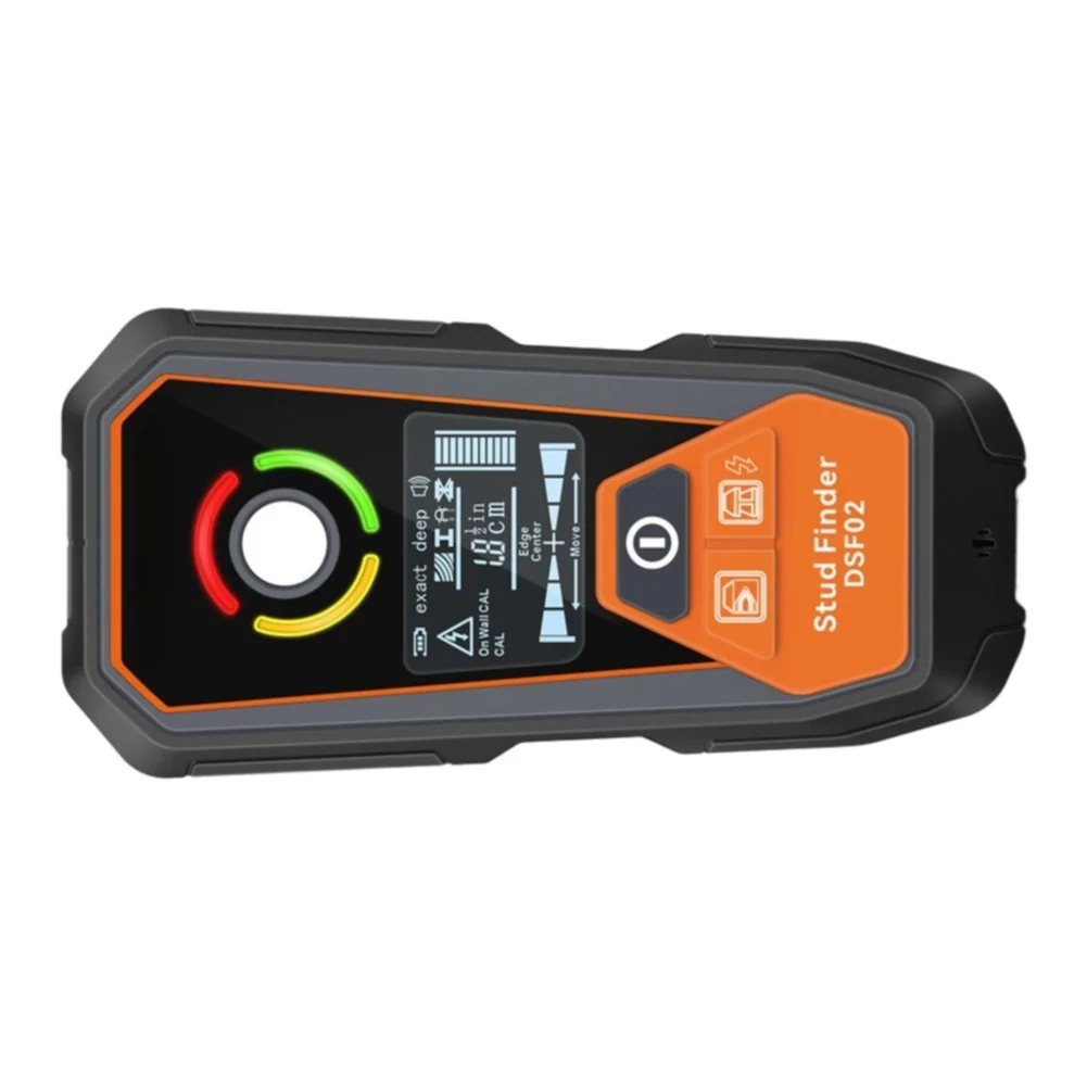 DSF02 Portable Wall Scanner for Identifying Wooden Magnetic Non Magnetic Metals and AC Cables on Various Wall Types