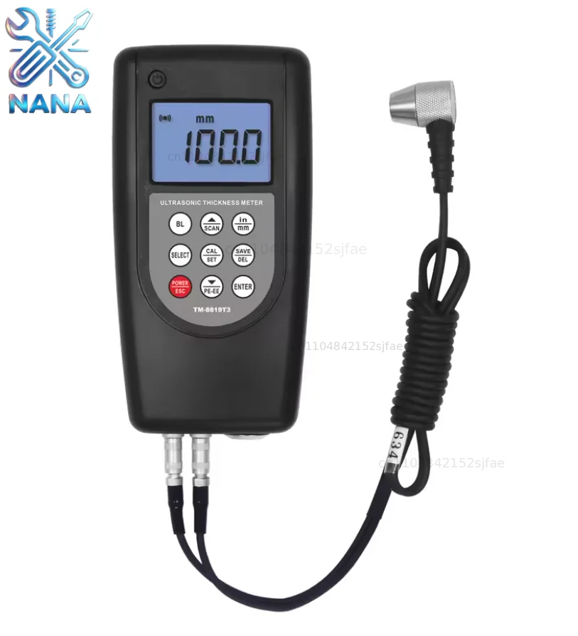 Penetrating Coating tester TM-8819-T6/T3 Thickness Gauge Steel Pipe Metal 0. 65mm ~ 600mmThickness Gauge