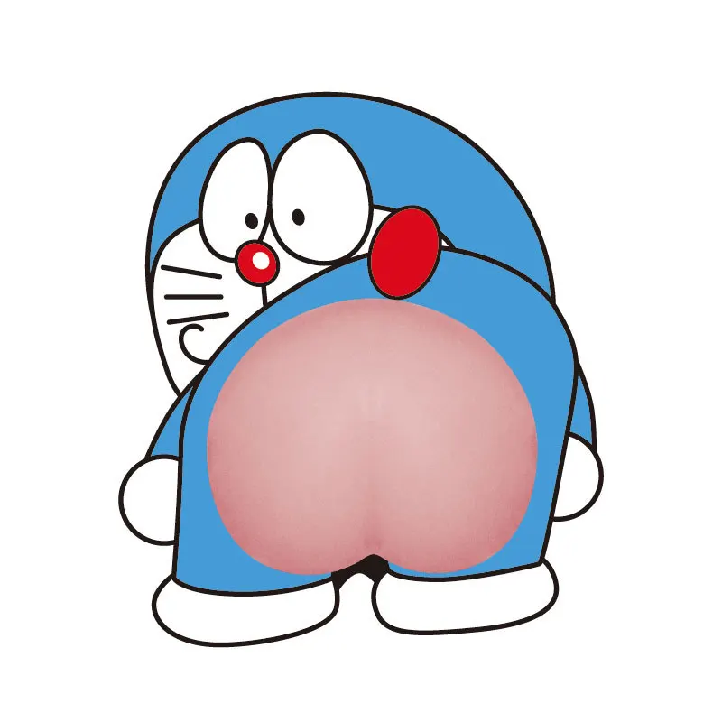 

Doraemon Car Personalized Stickers 3D Creative Stickers Butt Stickers Soft Adhesive Y2k Fashion Toys Anime Cartoon Frind