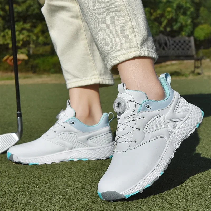 Chaussures de golf professionnelles pour femmes, baskets de sport pour golfeurs, chaussures de golf confortables, chaussures de marche