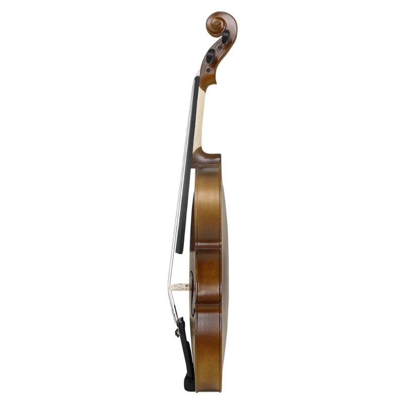 Spruce Panel Viola Natural Acoustic Viola with Bows and Carrying Case Professional 4/4 Viola Stringed Instrument