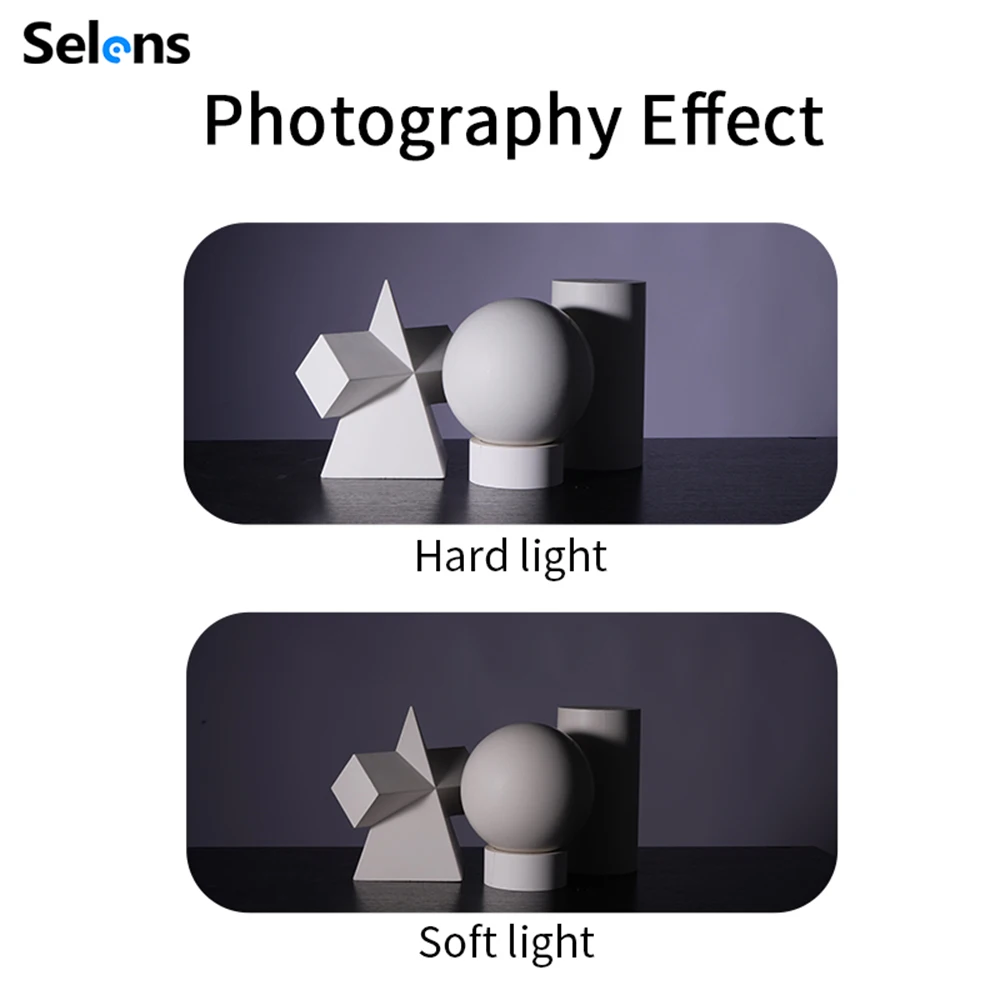 Selens Newest Flash Light Silicone Light Diffuser Rubber Sphere For Canon Nikon Yongnuo Camera Flash Light Photography Props